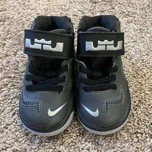 Nike Lebrons. Toddler size 4C. Worn one time.